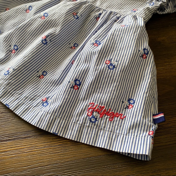Tommy Hilfiger Girls Red, White & Blue Tunic 3T - Picture 3 of 5